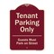 Signmission Designer Series-Tenant Parking Guests Park On Street Heavy-Gauge Aluminum, 24" x 18", BU-1824-9882 A-DES-BU-1824-9882 - alternate 1